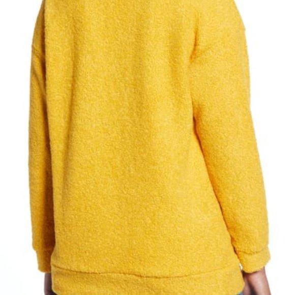 Caslon Faux Shearling Teddy Sweater - Picture 2 of 5